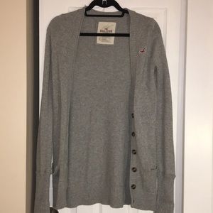 Hollister Grey Cardigan